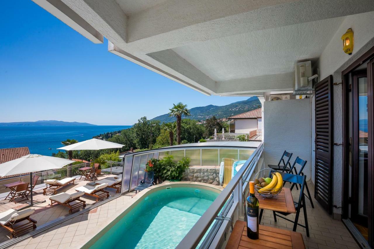 Villa Roses Apartments & Wellness Ičići Dış mekan fotoğraf