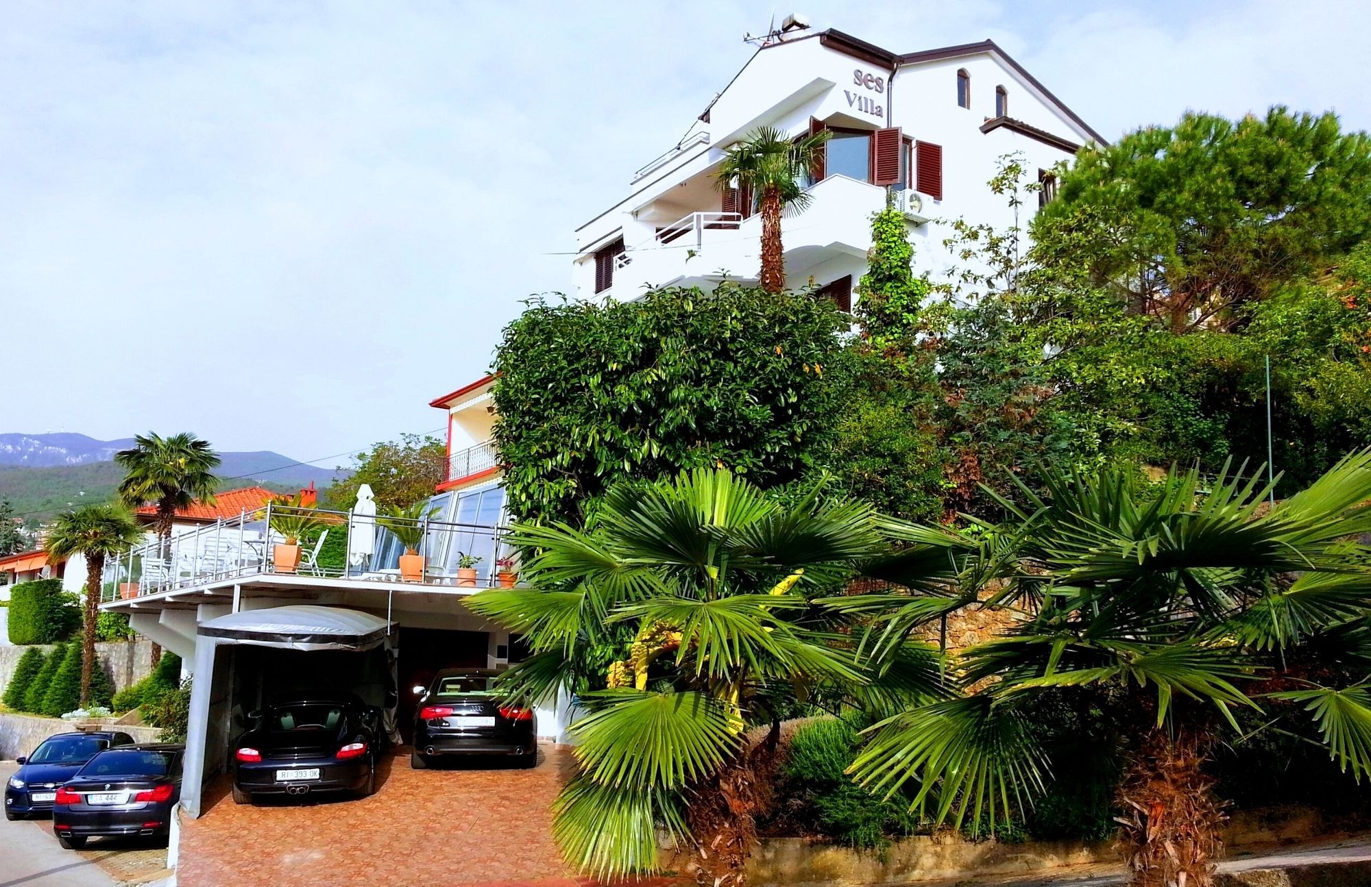 Villa Roses Apartments & Wellness Ičići Dış mekan fotoğraf